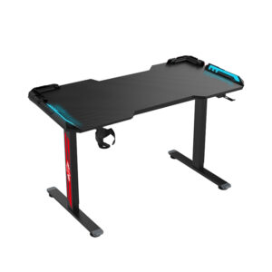 Electric Sit-Stand Gaming Desk – Motorized Height Adjustment with Full Cable Management
