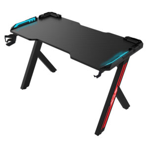 Ergonomic Gaming Desk – Smart USB Hub for Multi-Device Charging