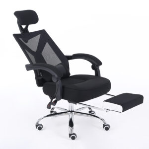 Breathable Mesh Gaming Chair with Adjustable Lumbar Support
