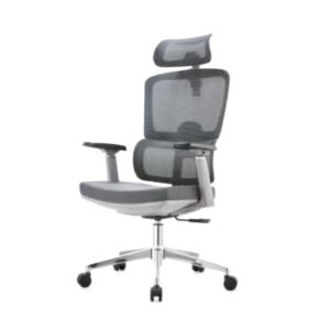 Ergonomic High-Back Gaming Chair with Retractable Footrest — 4D Armrests & Adjustable Lumbar Support