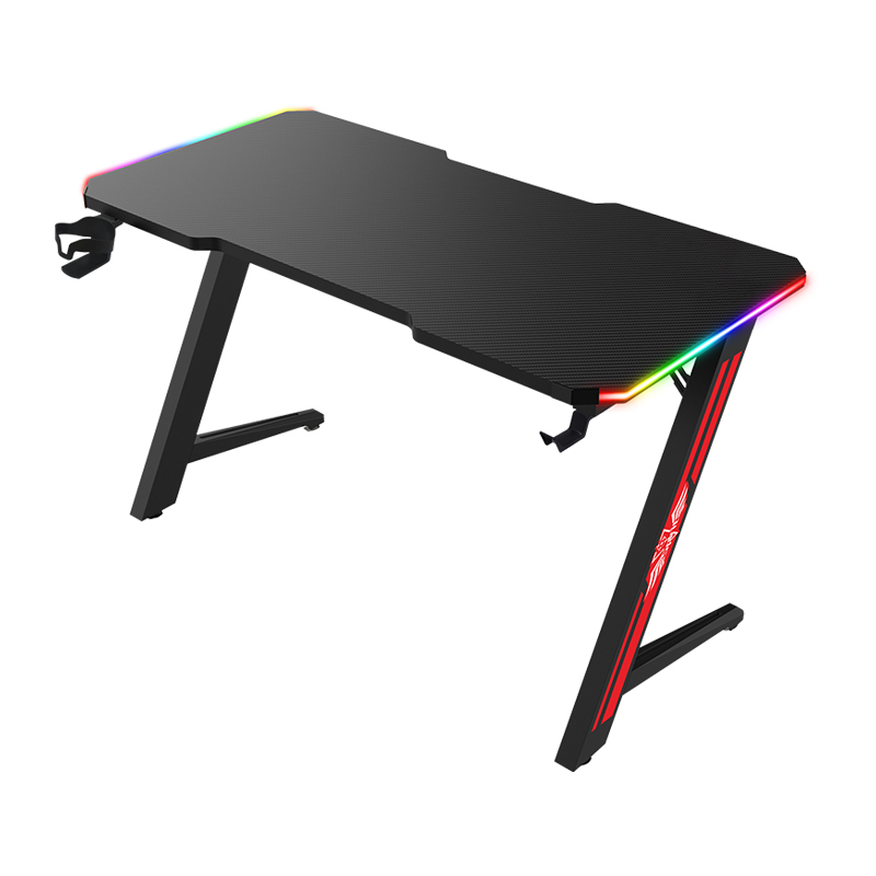 Height Adjustable Standing Gaming Desk with Memory Controller